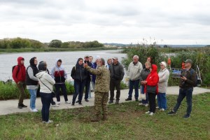 Трипілля і затоплена церква під Ржищевом: Затоплена церква, Гусинці